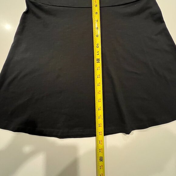 Toad & Co Chaka Pull On Tencil Skirt / Charcoal Black / Small - Picture 10 of 12